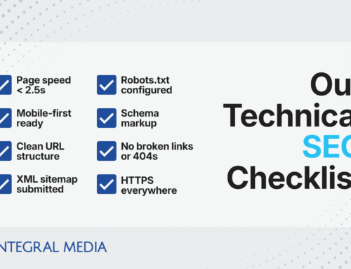 Technical SEO Checklist: 8 Things We Audit for Every New Client